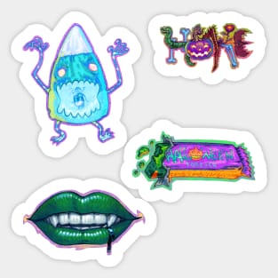 Halloween Candy Pack 4 Sticker